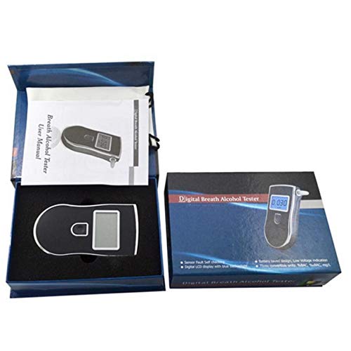 Smartlove1P Portable Professional Police Digital Breath Alcohol Tester Breathalyzer