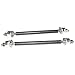 Carbon Fiber Adjustable 5.5-8 Inch Bumper Chin Lip Diffuser Rod Splitter Support Stainless Steel