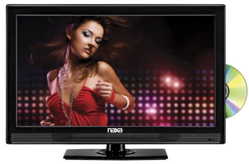 NAXA Electronics NTD-1552 15.6-Inch Widescreen HD LED TV with Built-in Digital TV Tuner and USB/SD Inputs and DVD Player