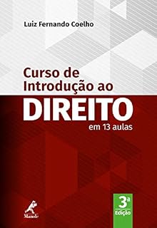 Livro Curso de introdução ao direito em 13 aulas