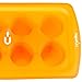 HopeFULL Silicone Popsicle & Cake Pop Mold Freezer Tray (Orange)