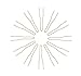 U-Shaped Crinkled Hair Pins - 2.5in (Set of 12, Blonde)