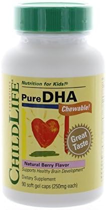ChildLife Essentials Pure DHA Berry Flavor - 90 Softgels, 6 Pack by CHILD LIFE ESSENTIALS