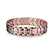 VITEROU Mens 99.95% Solid Pure Copper Magnetic Therapy Bracelet with Healing Magnets Arthritis Pain Relief,3500 Gauss