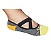 Lupo Women's Striped No Slip Yoga Socks