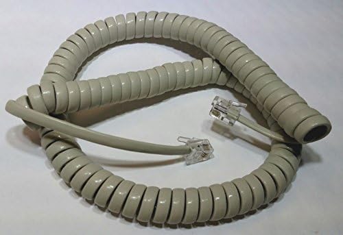 Lot of 100 Nortel Meridian Ash 12' Ft Handset Phone Cords for M Series by DIY-BizPhones