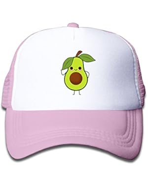 Smile Avocado Youth Toddler Mesh Hats Boy and Girls Baseball Trucker Cap