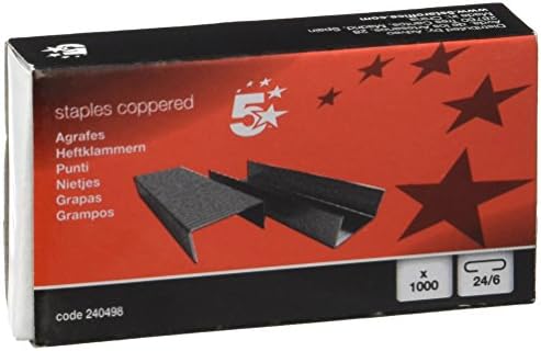 5 'starâ"Staples 24/6-capacité 1000 Universal Soldering Copper