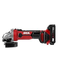Skil AG290202 - Amoladora de ángulo de 20 V, incluye batería de litio PWRCore 20 de 2,0 Ah y cargador