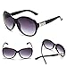 FUNOC Vintage Sunglasses Womens Polarized Oversized Retro Glasses Eyewear
