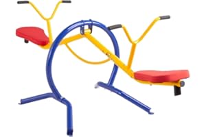 Gym Dandy Indoor & Outdoor Playground Equipment Teeter Totters, 360 Spinning Seesaw, Swing Set for Children Exercises Age 3-12