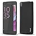 J&D Case Compatible for Xperia XA Case, Drop Protection Slim Cushion Shock Resistant Protective TPU Slim Case for Sony Xperia XA Bumper Case, Black