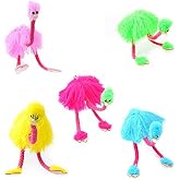 NOENNULL 5pcs Fun Marionette Pull String Puppet - Kids Boys Girls (Multicolored)