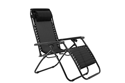 Oversized Zero Gravity Chair - Black