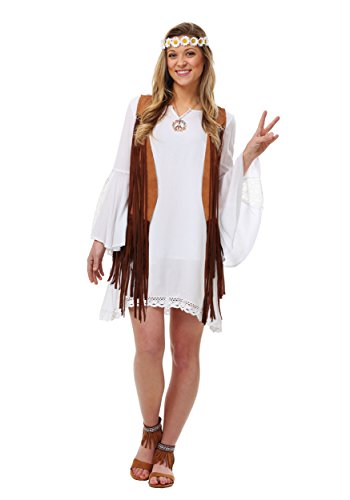 Fun Costumes womens Plus Size Flower Child Costume
