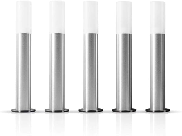 Ledvance Smart LED Gartenleuchte ZigBee RGB Farbwechsel 5 Spots directamente compatible con Echo Plus y Echo Show 2 Gen Compatible con Philips Hue Bridge Gardenpole juego base