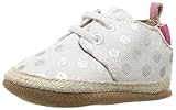 Robeez Girls' Cool and Casual Slip-on, Cool and Casual Cream Dot, 12-18 Months M US Infant