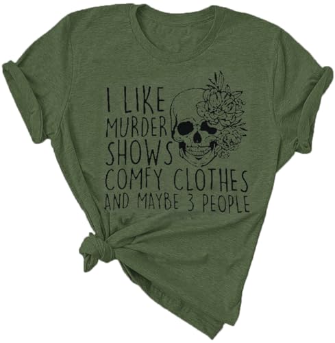 I Like Murder Shows Women Graphic Tee