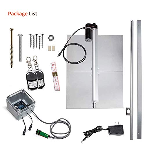 Anbt Chicken Coop Auto Door Opener Kit Door Opener & Closer with Light