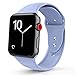 VATI Sport Band Compatible with Apple Watch Band 40mm 44mm 42mm 38mm, Soft Silicone Sport Strap Replacement Bands Compatible with iWatch Apple Watch Series 4, Series 3/2/1 S/M M/L