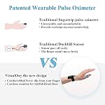 Viatom Wrist Pulse Oximeter, Sleep Oxygen Monitor Tracking Overnight Oxygen Saturation,Smart Vibration Alarm for Snore… - Image 5