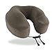 Cabeau Neck Pillow for Airplane Travel – Evolution Classic – Memory Foam U Shaped Design – Supportive for Sleeping with Adjustable Support Clasp (Graphite Grey)