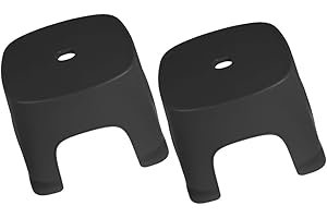 IMIKEYA 2pcs Low Stool Nonslip Footstool Step Stool for Kids Foot Stool Potty Poop Stool Toilet Step Stool Toddler Stool for Bathroom Toilet Stool Squat Non-Slip Child PVC