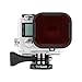PolarPro Red Filter Standard Housing Scuba Accessory for GoPro Hero4 and Hero3+