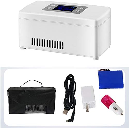 MMBZ Portable Insulin Cooler 2~8°C Freezer/Medicine Electric Cooler Refrigerator/Mini Fridge For Family Car Travel
