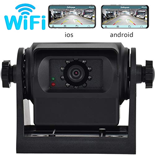 Oyviny WiFi Wireless Backup Camera Rechargeable Trailer Hicth