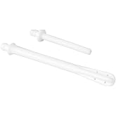 HealthAndYoga&trade; Enema Nozzles - Flared (6 inches) &amp; Straight-in (3.2 inches) &ndash; Replaceable Enema Supplies for Vaginal &amp; Anal Douche - Eases Constipation &ndash; Reusable &amp; Sterilisable (Set of 2)