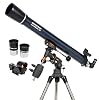 417bEAWnwlL. SS100 Celestron-AstroMaster-90EQ-Refractor-Telescope-Refractor-Telescope-for-Beginners-Fully-Coated-Glass-Optics-Adjustable-Height-Tripod-BONUS-Astronomy-Software-Package