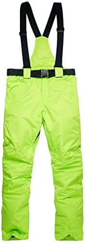 Papijam Women's Padded Windproof Waterproof Sports Snow Bi Ski Pants