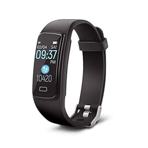 FOREVER Fitness Tracker Forefit, Health Smart-horloge met hartslag, polsbandjes met slank aanraakscherm, stappenteller…