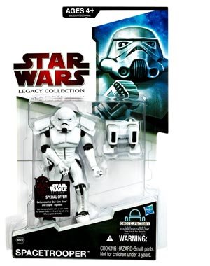 Star Wars 2009 Legacy Collection BuildADroid Action Figure Spacetrooper