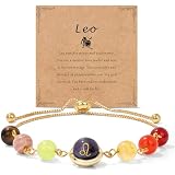 Bracciale Regolabile JOVIVI 7 Chakra In Pietre Naturali Con Cristalli E Placcatura Oro 14K – Gioiello Reiki Per Meditazione - 2