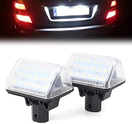 mazda 6 number plate light