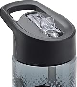 Smash Sipper Water Bottle 700ml with Straw Black Football Brand Smash view 8