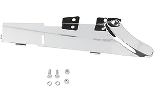 Cnaloo12 1 Pc XJ60-MG-2T7X Metal Lower Belt Guard Cover Rear Lower Belt For Harley-DAVIDSON For Dyna Low Rider (EFI) - FXDL 2
