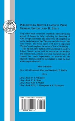 Livy: Book I (Latin Texts) (Bk. 1)