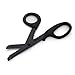 Trauma Shears - Black Durable Coated Stainless Steel Bandage Scissors - GAINWELL