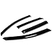 For Ford Focus Sedan 4pcs Tape-On Window Visor Deflector Rain Guard