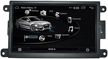 TOPNAVI 7Inch 4Core 32GB Android7.1 1Din Car GPS Navigation Screen for Audi A4/A5/Q5 Original Car with AUX,LVDS Square 10PIN 2009 2010 2011 2012 2013 2014 2015 Head Unit Car Radio Stereo with RD