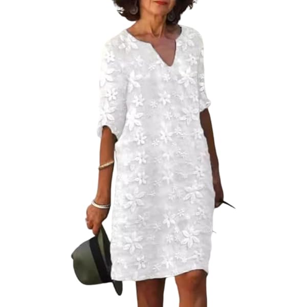 Jessica Howard Womens Dress,White,14 at Amazon Women's Clothing store