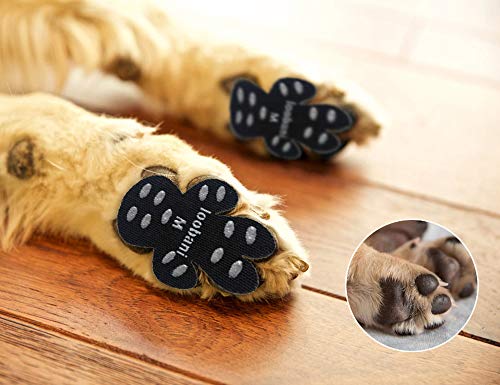LOOBANI Dog Paw Protector Pads Anti-Slip Traction Dominican