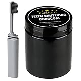 Teeth Whitening Charcoal, 4.3 Oz Activated Coconut Charcoal Teeth whitening Powder