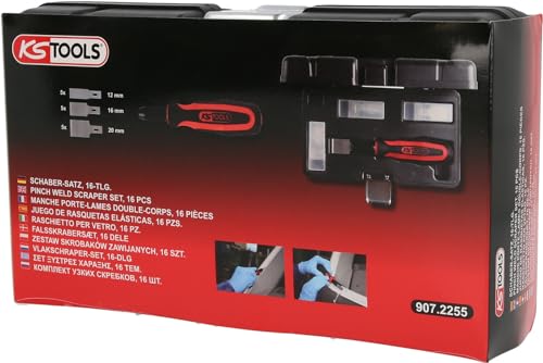 KS Tools 907.2255 EVOLUTION Series Schaber-Satz, 16-tlg 3