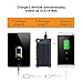Hobest Solar Charger 10000mAh,Waterproof Outdoor Solar Power Bank with LED Flashlight,Dual USB Portable Charger Solar for Smartphones,GoPro Camera,GPS and Emergency Travel