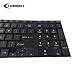 SUNMALL Laptop Keyboard replacement (with FRAME) Compatible with Toshiba Satellite c850 c855 c855d l850 l855 c875 c875d l875d p850 p855 p875d Black US Layout