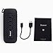 Jesbod J16 Bluetooth Speaker IPX7 Waterproof Speaker Built in Mic HD Sound for Outdoor&Indoor-Black